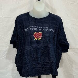 Jim Beam Short Sleeve Love For Bourbon Shirt NWOT